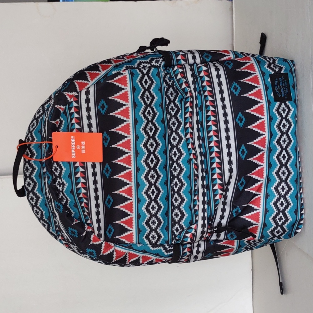 BRAND NEW SUPERDRY VINTAGE PRINTED MONTANA RUCKSACK